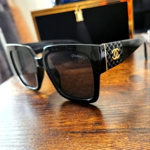 Luxury Brand Designer Vintage Square Sunglasses